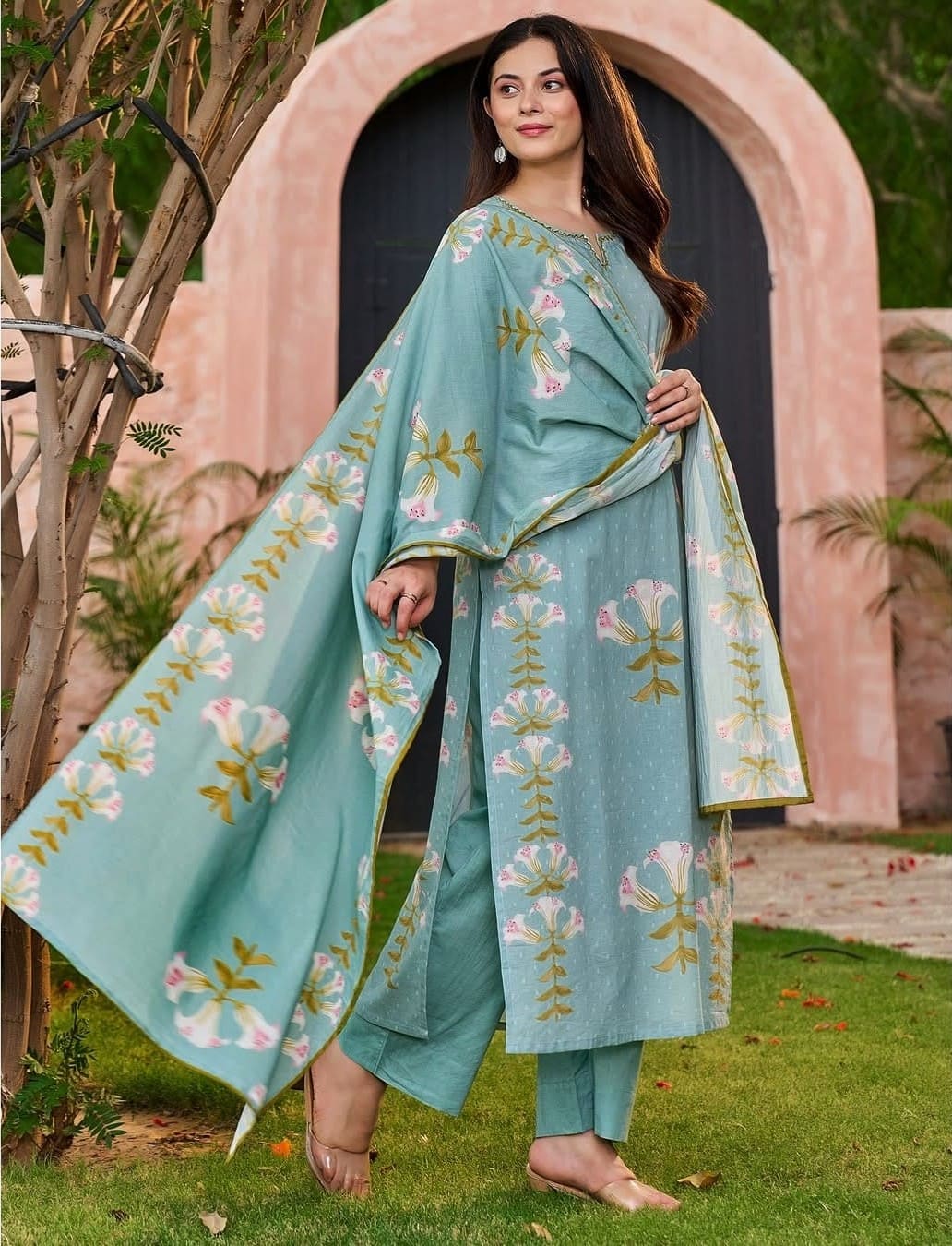 Taraash, Taraash by briha, Suit Set, Dupatta Set