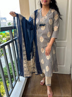 Taraash, Taraash by briha, Suit Set, Dupatta Set