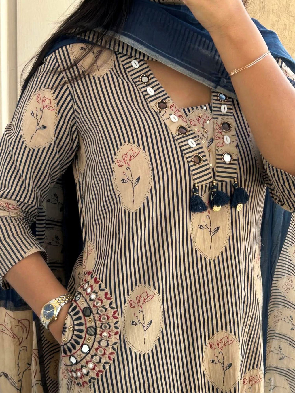 Taraash, Taraash by briha, Suit Set, Dupatta Set
