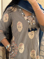 Taraash, Taraash by briha, Suit Set, Dupatta Set