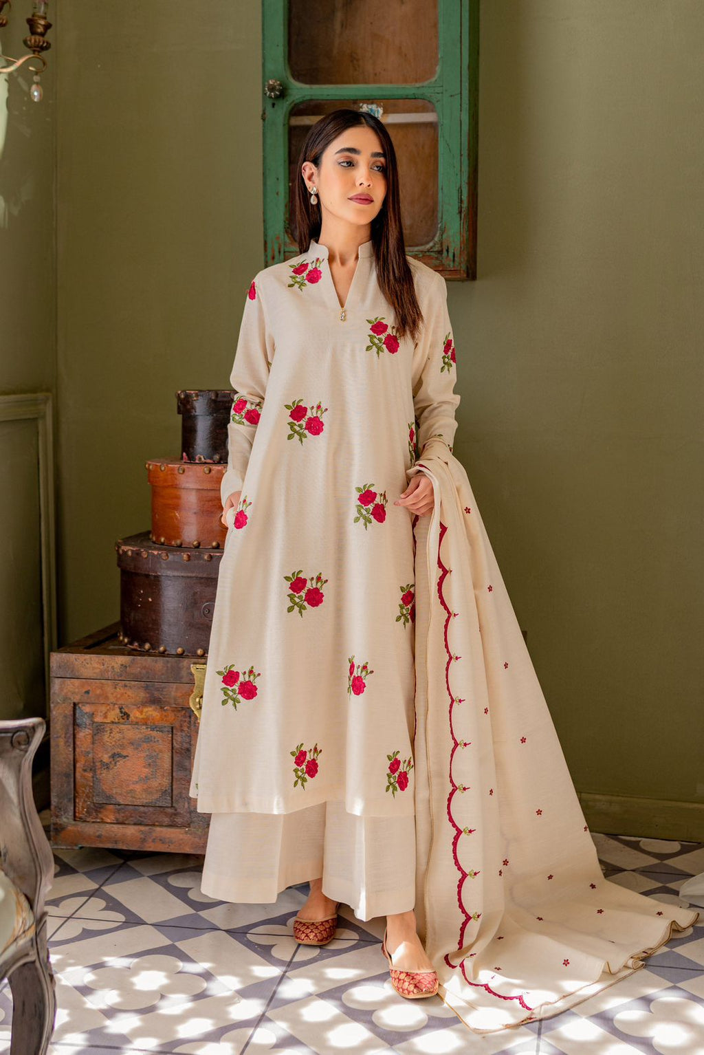 Taraash, Taraash by briha, Suit Set, Dupatta Set