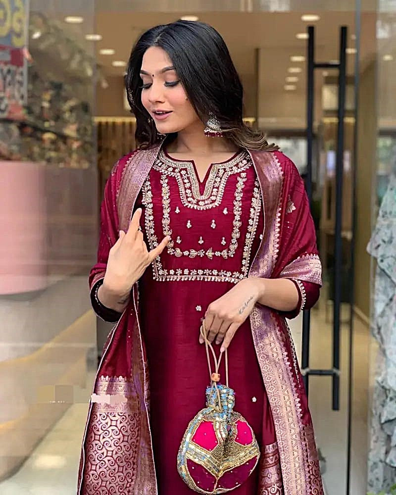 Taraash, Taraash by briha, Suit Set, Dupatta Set