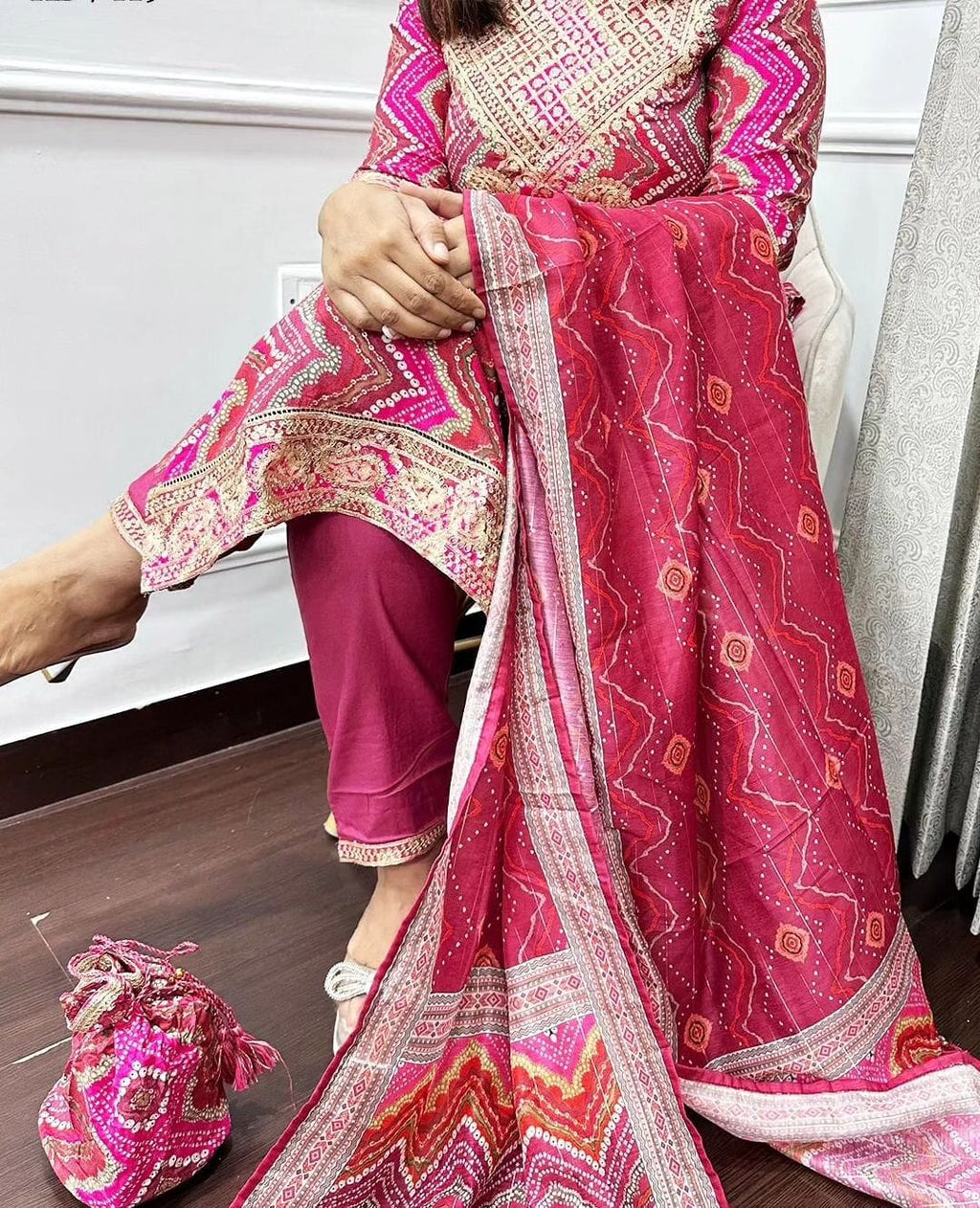Taraash, Taraash by briha, Suit Set, Dupatta Set