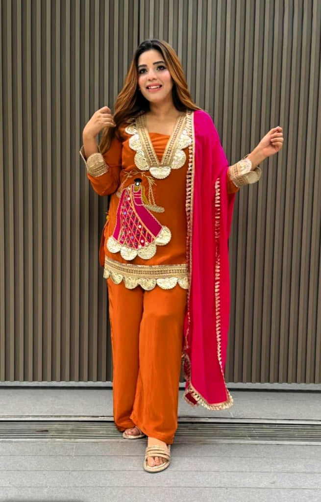 Taraash, Taraash by briha, Suit Set, Dupatta Set