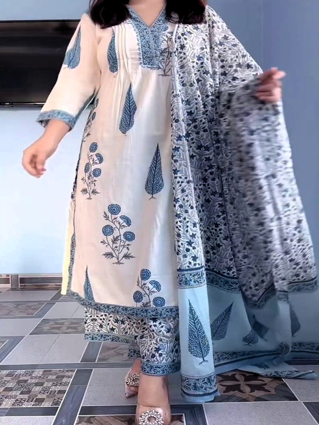 Taraash, Taraash by briha, Suit Set, Dupatta Set