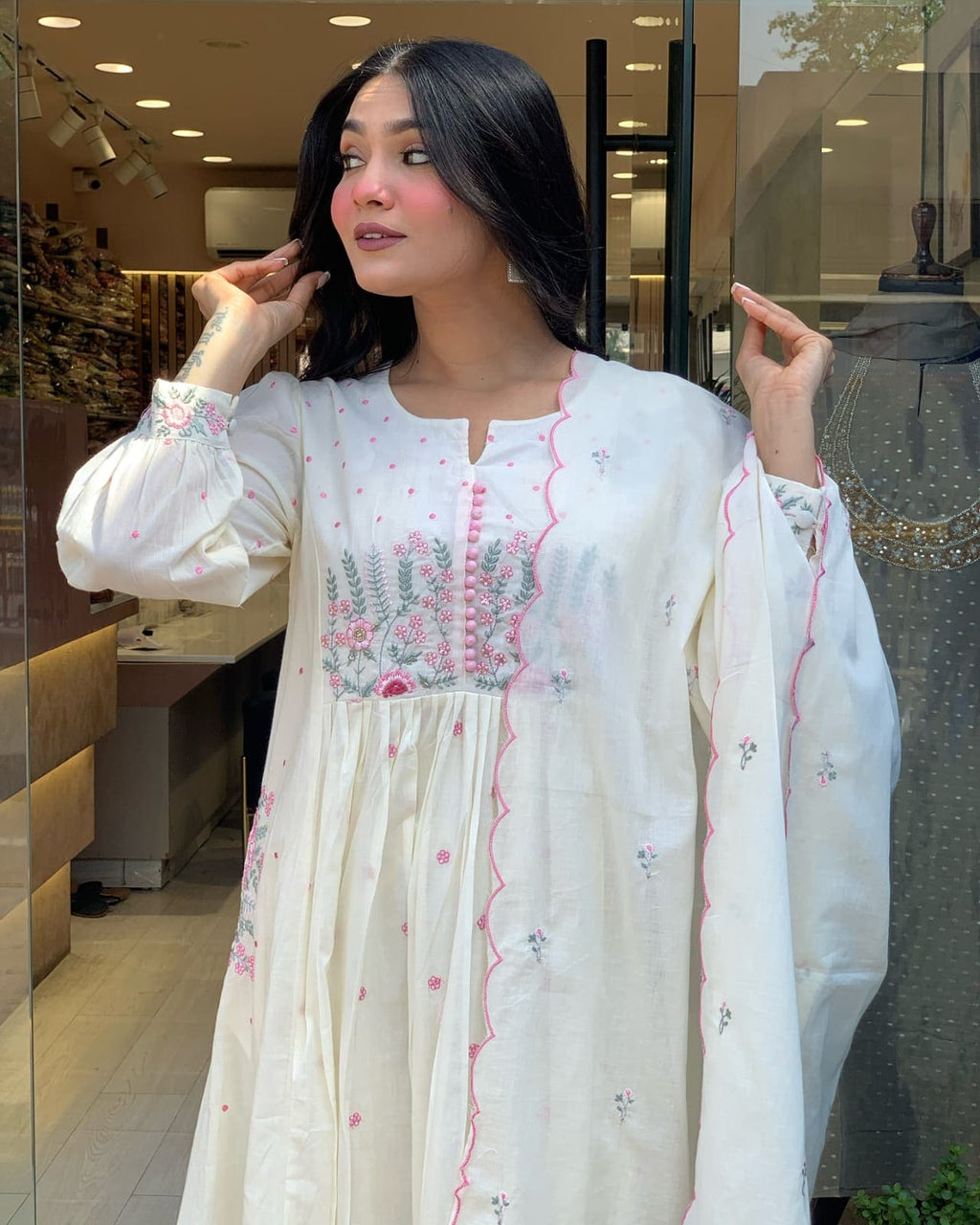 Taraash, Taraash by briha, Suit Set, Dupatta Set