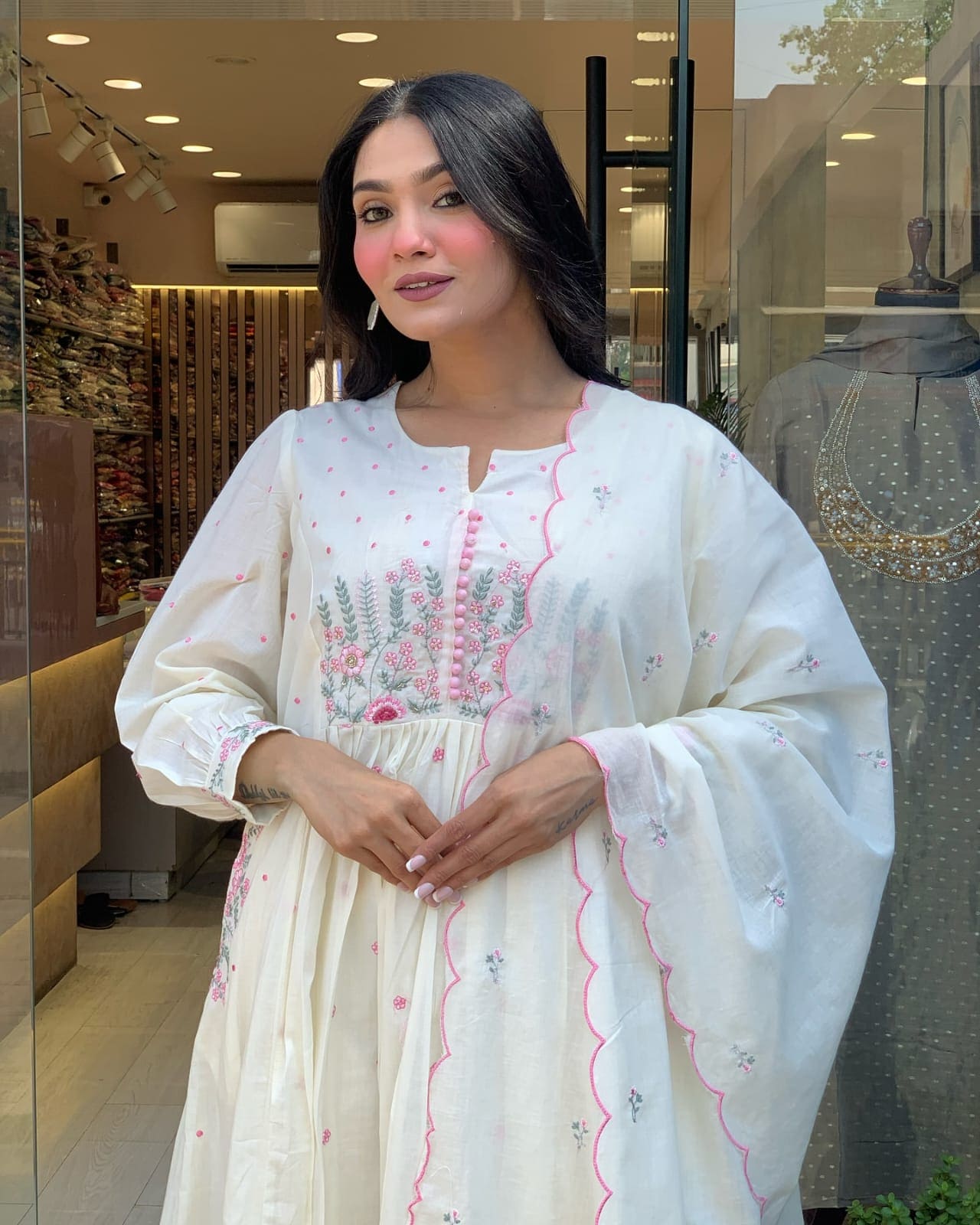 Taraash, Taraash by briha, Suit Set, Dupatta Set