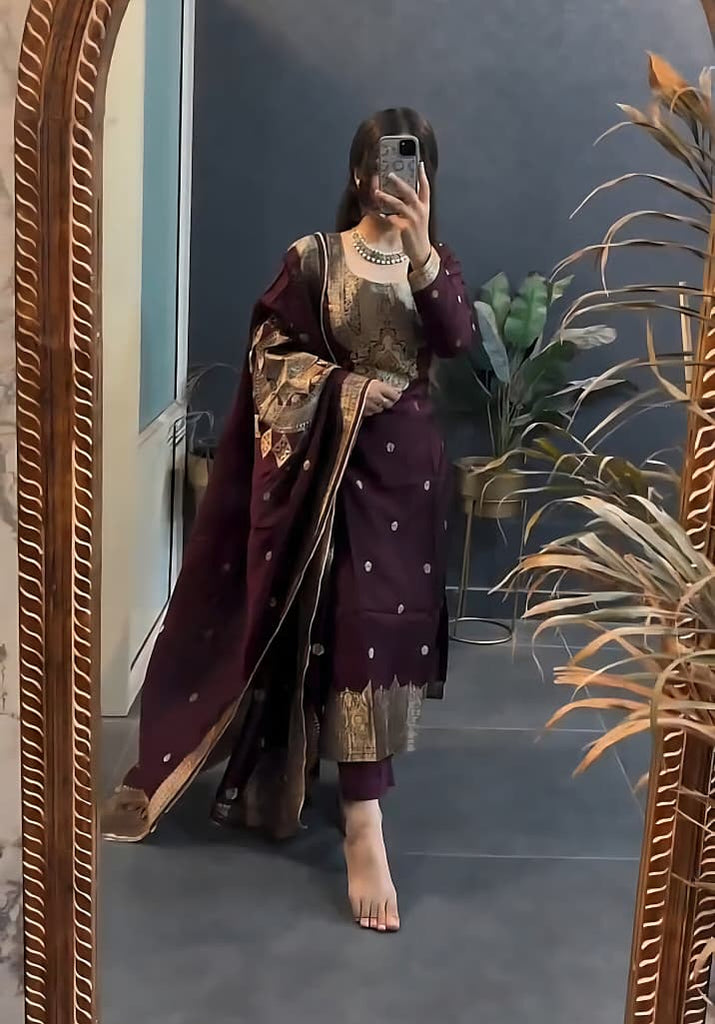 Taraash, Taraash by briha, Suit Set, Dupatta Set